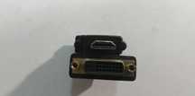 Adapter  HDMI wtyk - DVI-D gniazdo czarny zestaw 50 szt