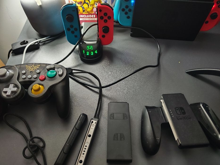 Nintendo switch + 7 gier