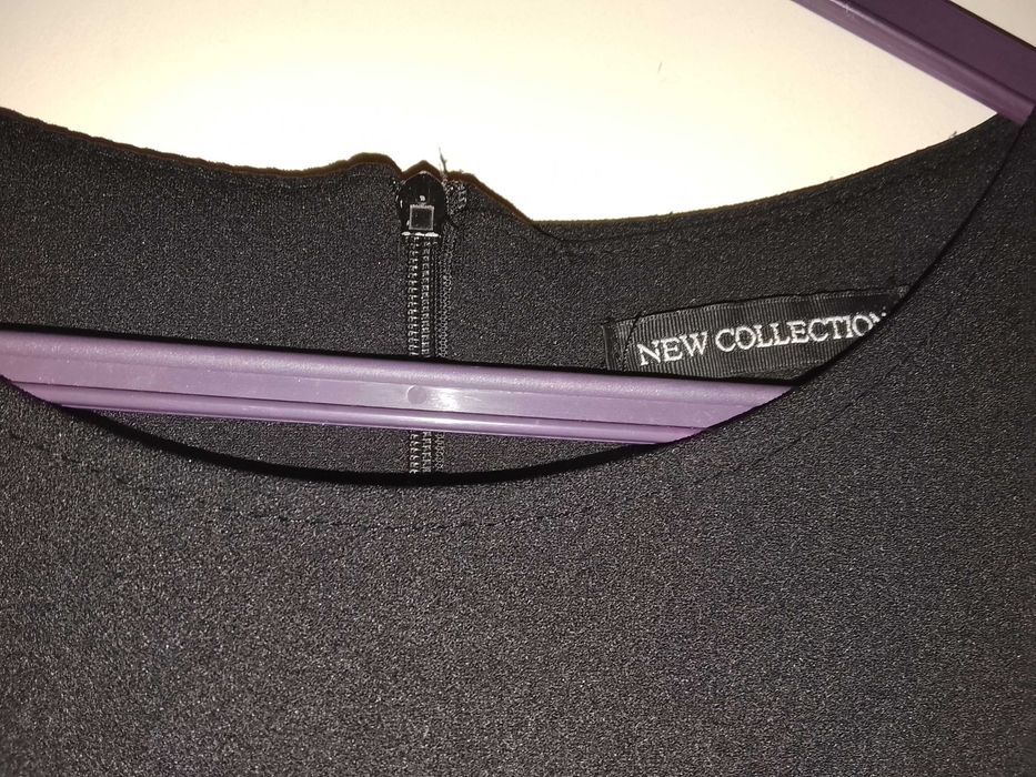 Vestido comprido preto senhora