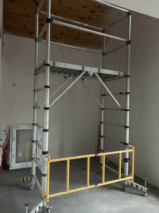 Rusztoranie teleskopowe aluminiowe składane regulowane 2m