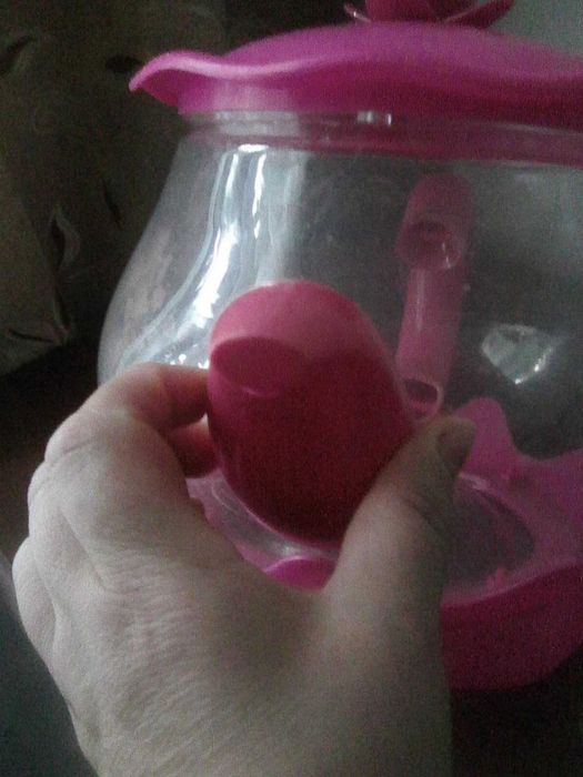 pojemnik na  zabawki  dla dziewczynki