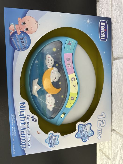 Нічник дитячий на ліжечко + брязкальця