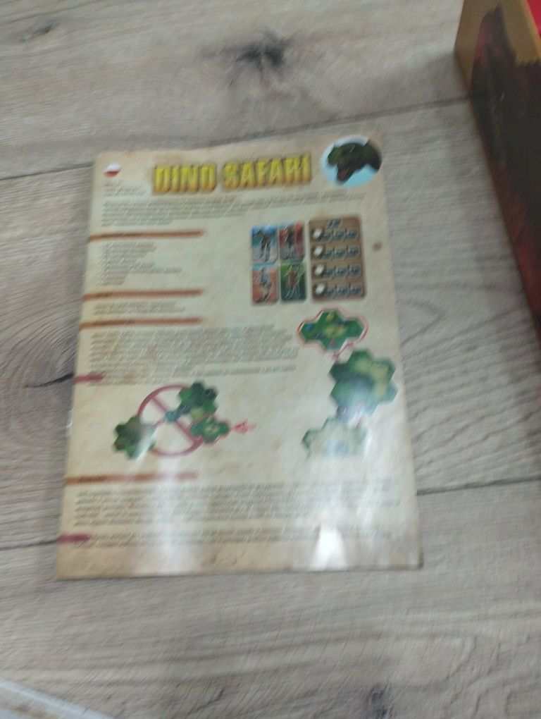 Dino Safari gra planszowa