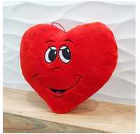 Подарок на день влюбленных Подушка плюшевая в форме сердца