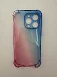 Etui do iPhone 15 Pro różowo niebieskie gradient nowe