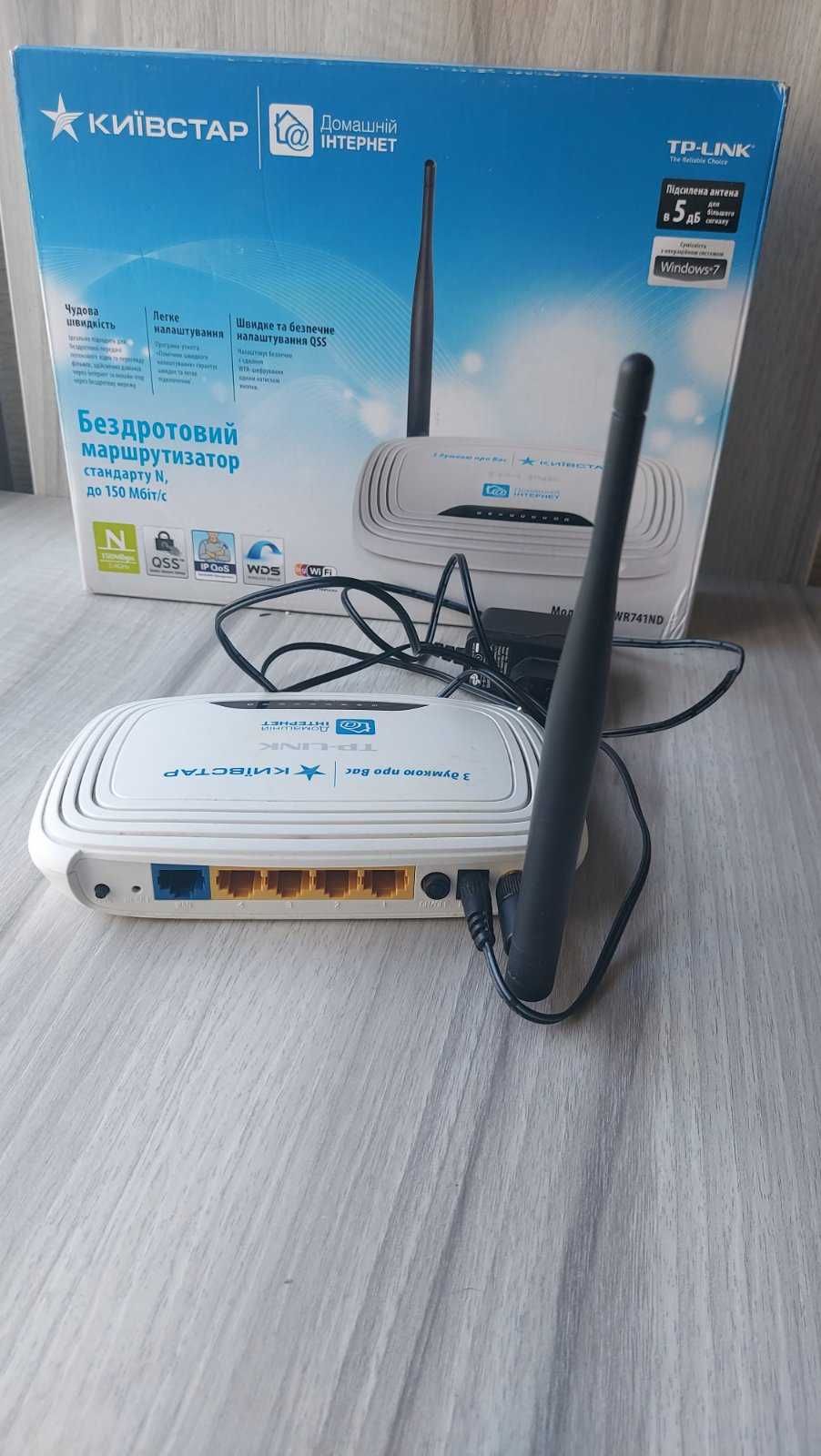 Wi-Fi роутер TP-LINK TL-WR741ND.