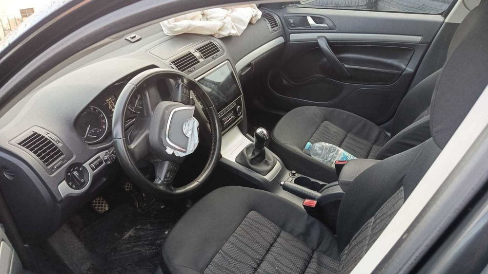 Skoda Otavia acidentada