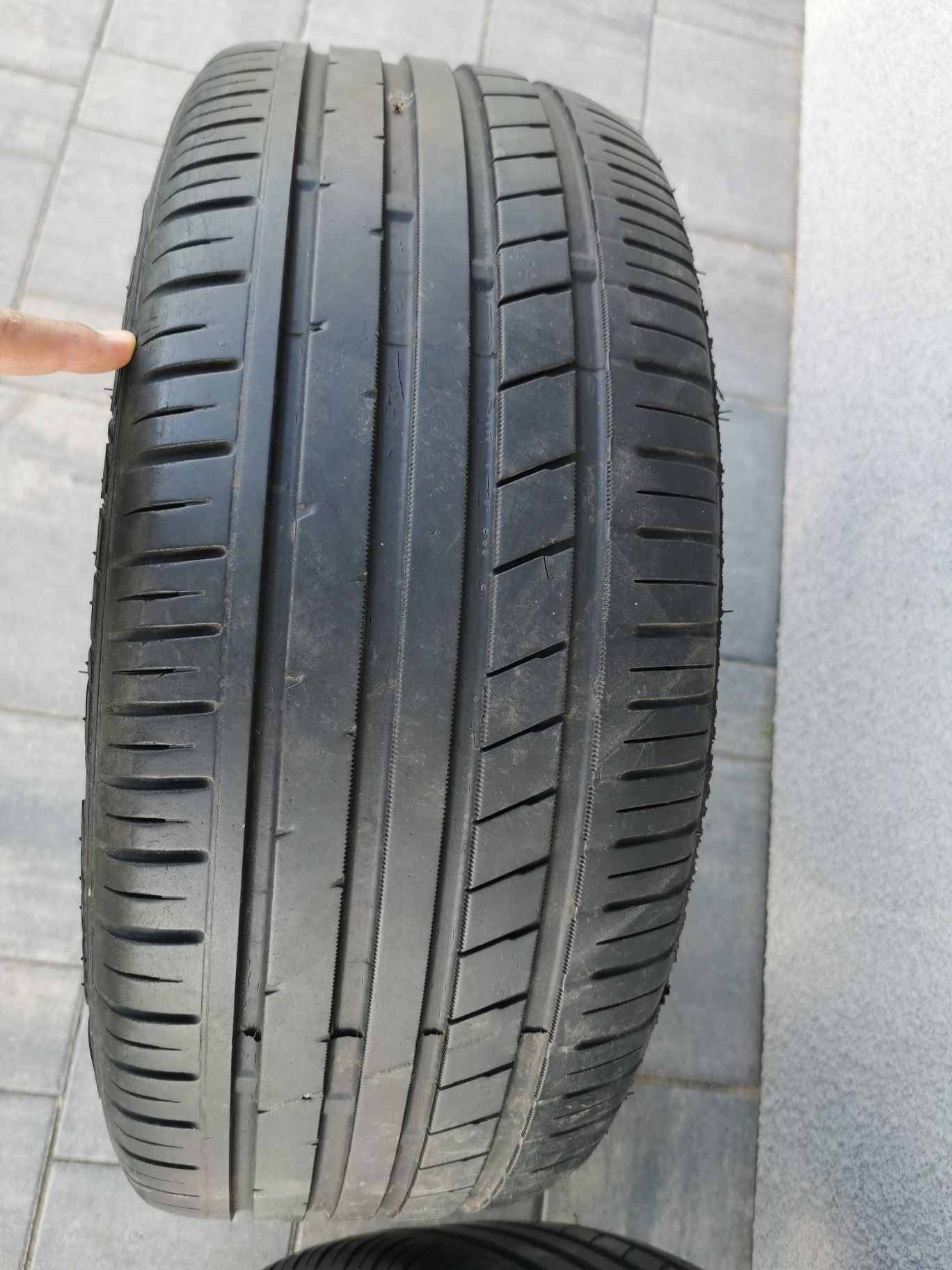 Alufelgi Audi S-line r17 opony lato bdb stan