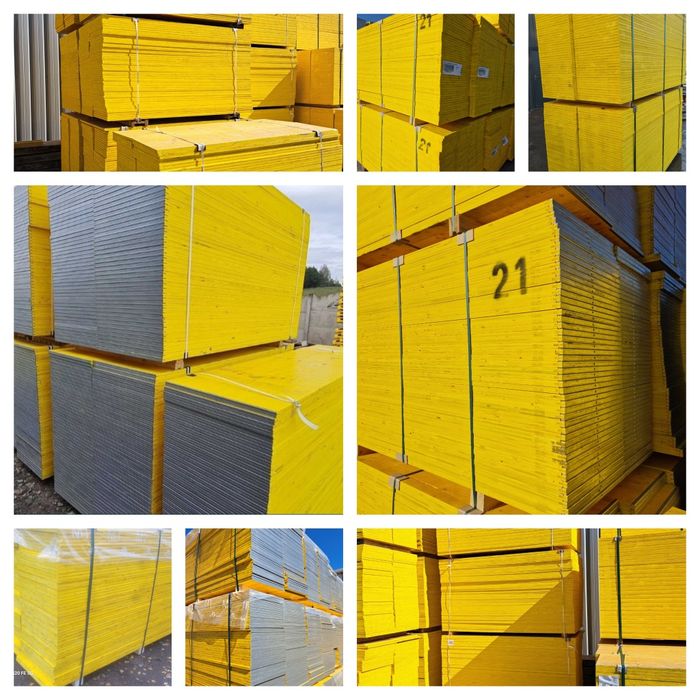 Deskowanie Stemple Budowlane Doki Szalunki Stropowe Płyta Topolowa