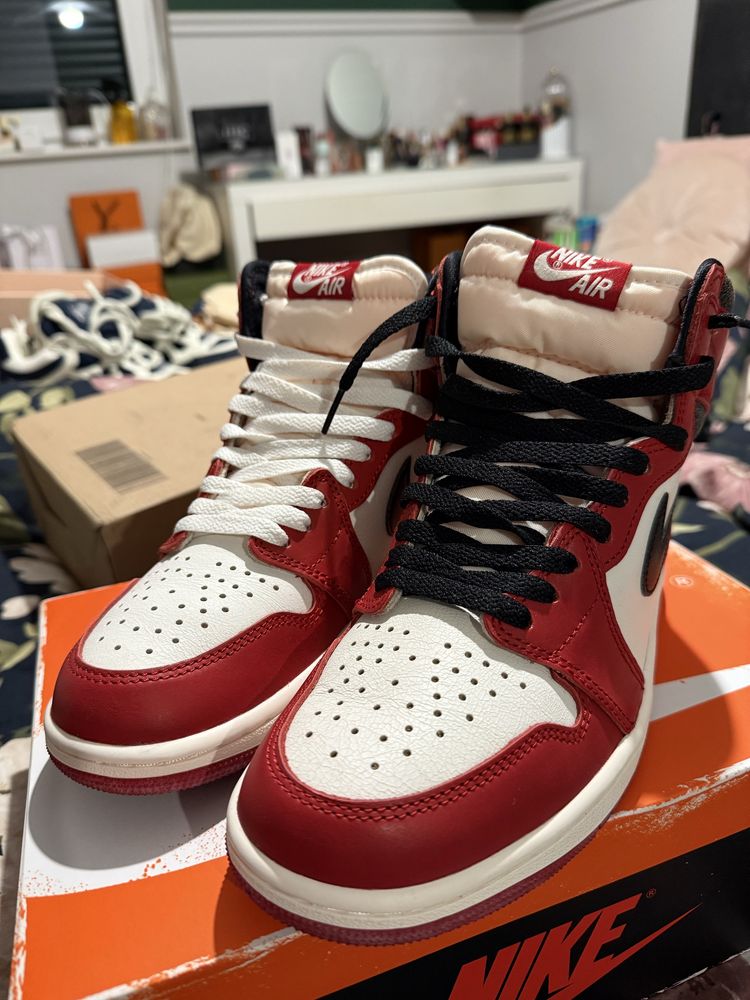 Air Jordan 1 High Chicago Lost and Found roz EU 41