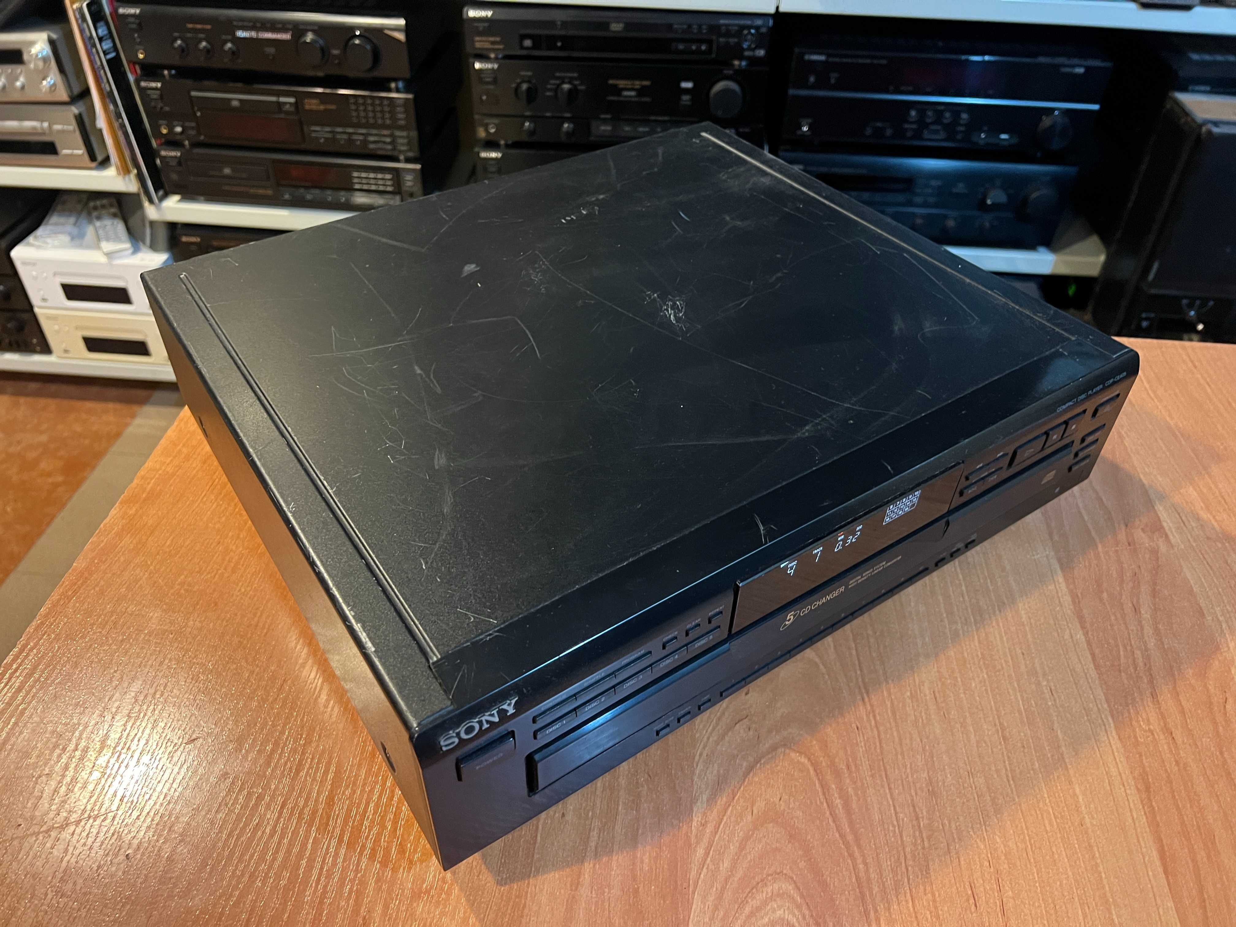 Odtwarzacz płyt CD Sony CDP-CE405 Zmieniarka, Audio Room