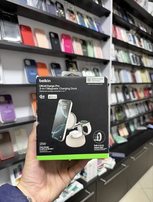 Belkin MagSafe Charger 3-in-1 Qi2.2 25W