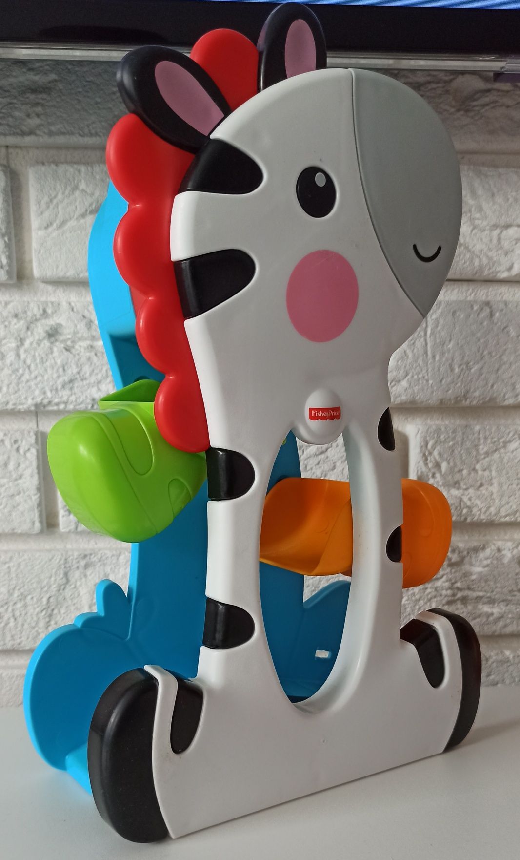 Fisher-Price ruchome klocki zebra
