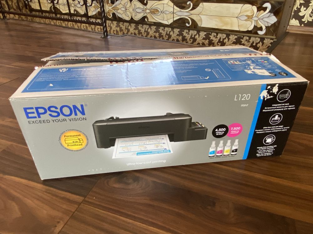 Кольоровий принтер epson l120 під кондитерську бумагу зроблений