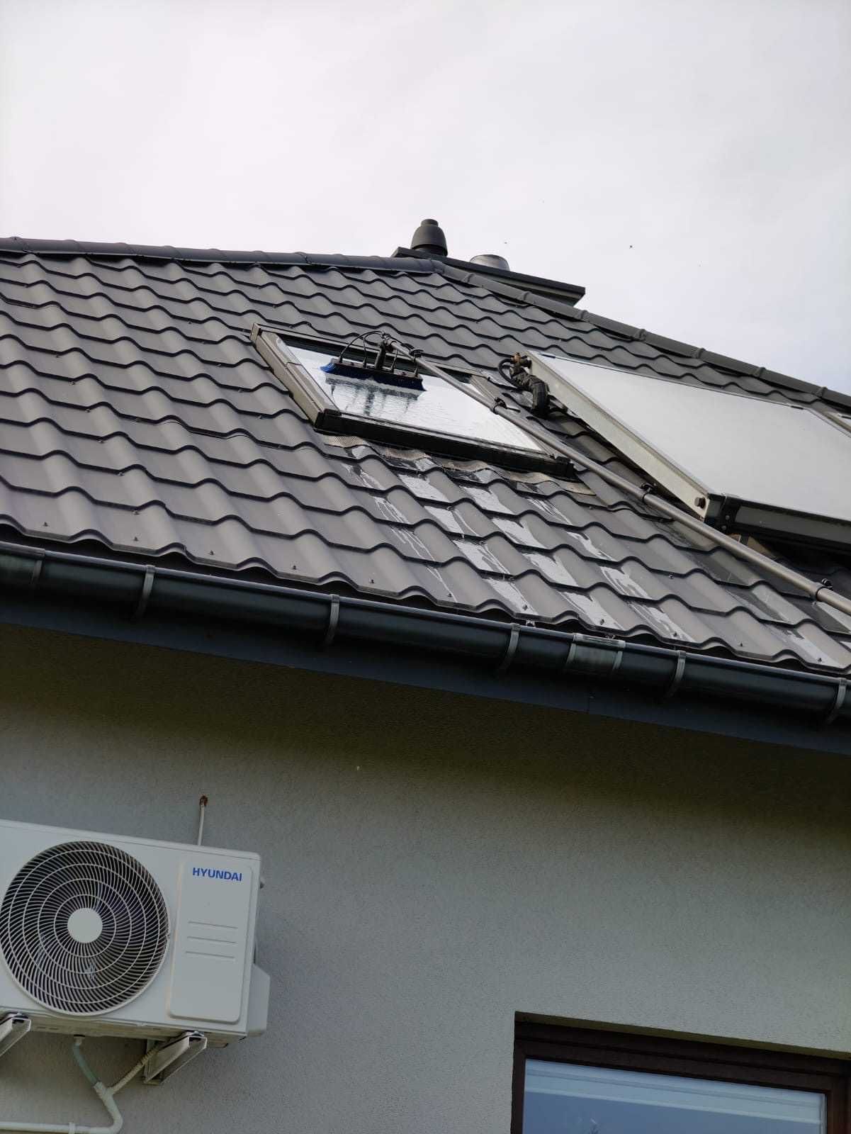 Mycie Paneli Fotowoltaicznych Okien Przeszkleń Wodą Demineralizowaną