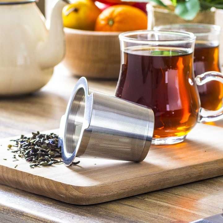 Zaparzacz metalowy sitko do herbaty kawy ziół tradycyjny g