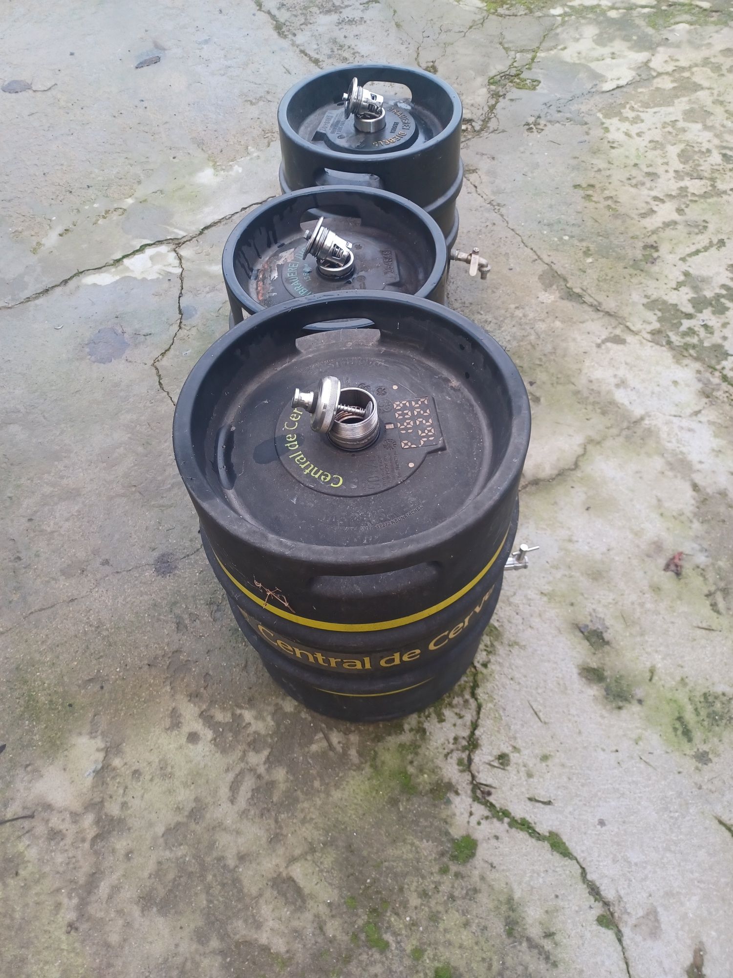 Barril inox para