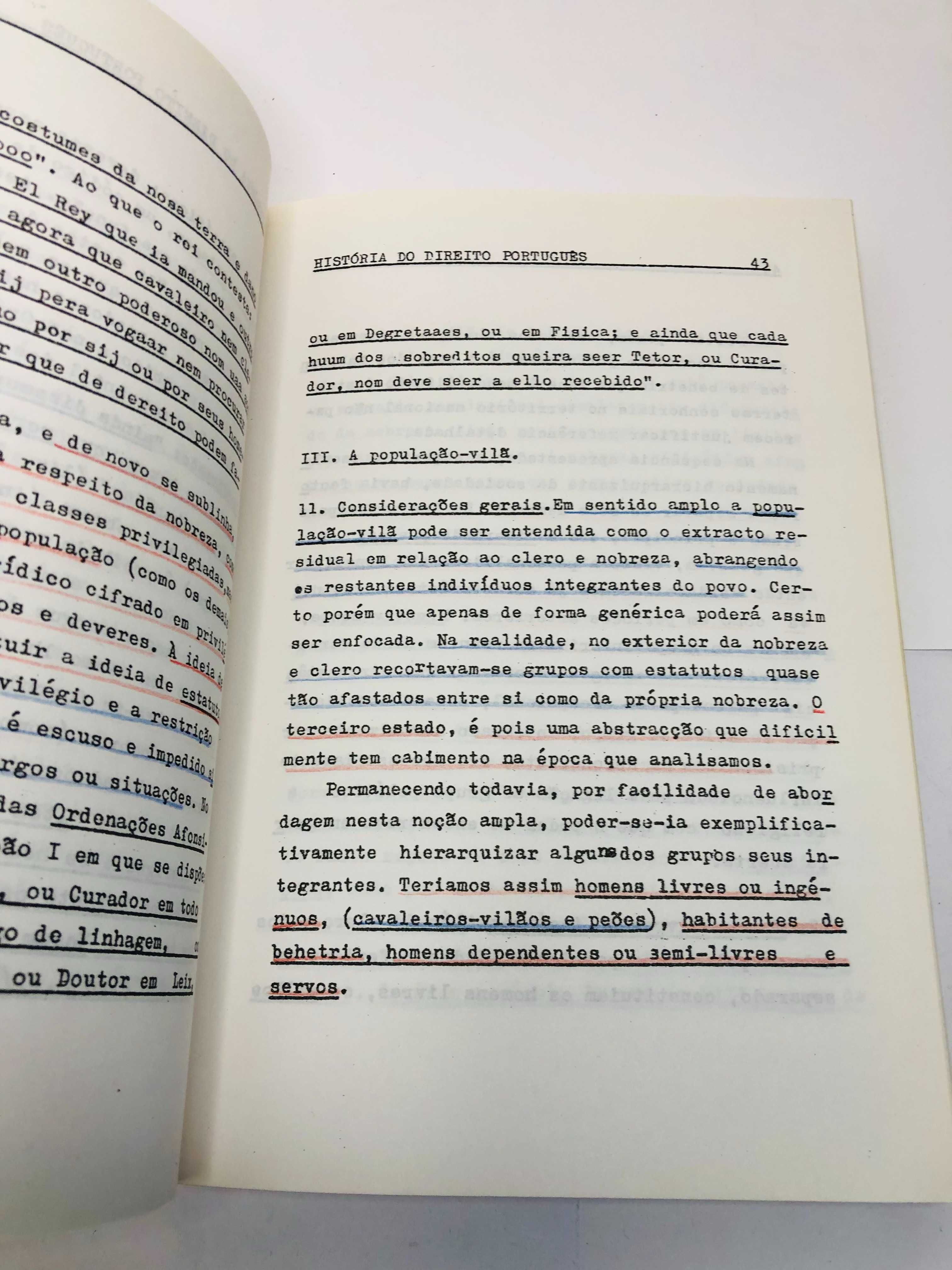 História do Direito Português (Volume I - Tomo II)