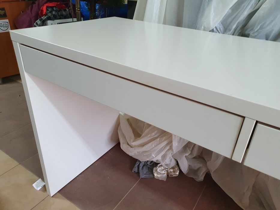 Stół Ikea Micke 142x50cm biały