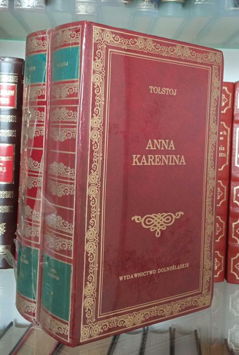 Anna Karenina t. 1-2 Lew Tołstoj wydawnictwo dolnośląskie NOWE W FOLII