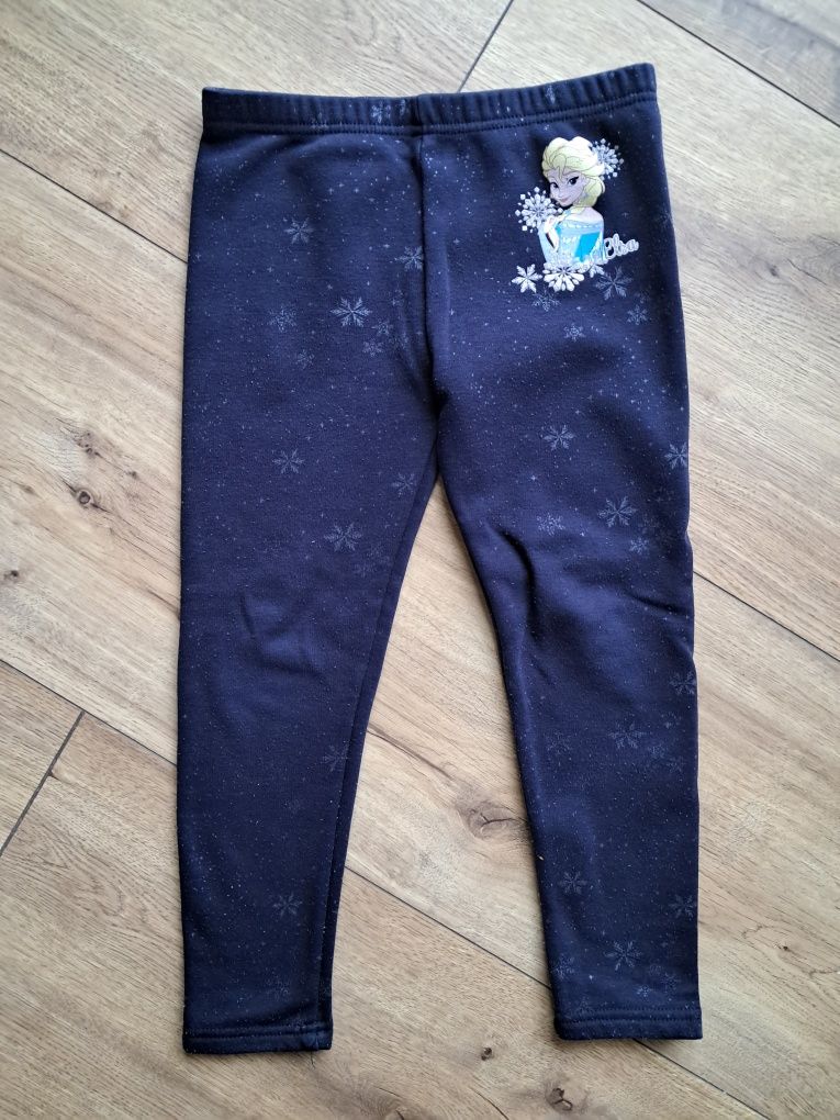Spodnie dersowe r 122 cm Elza Disney Kraina lodu 5-7 lat Frozen Elsa