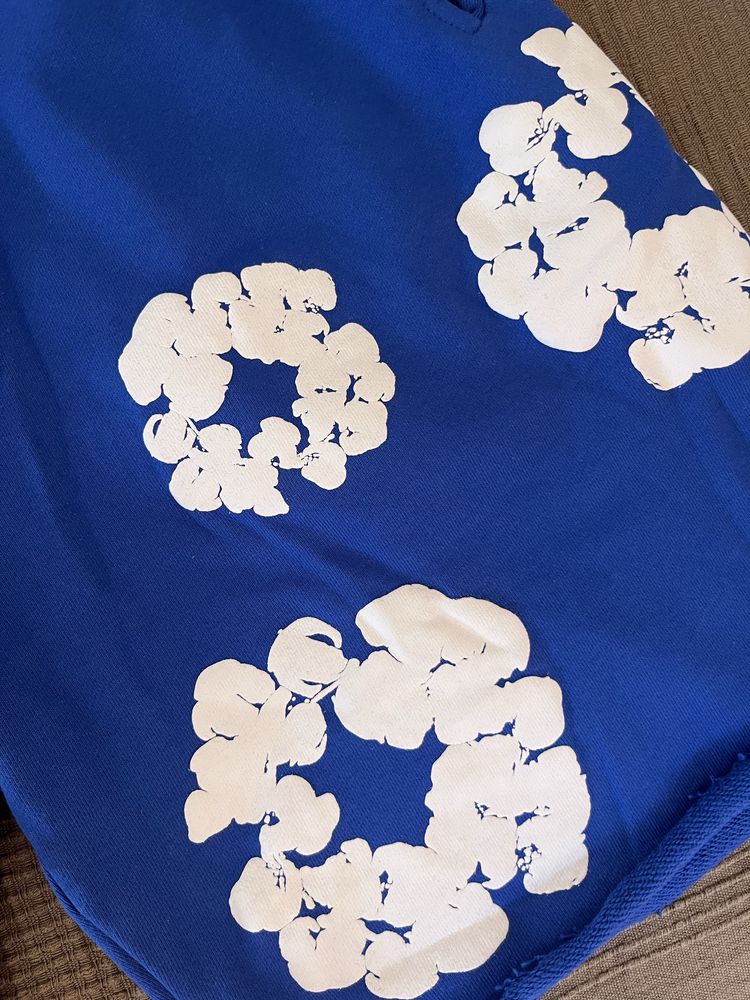 Calções azuis denim tears M