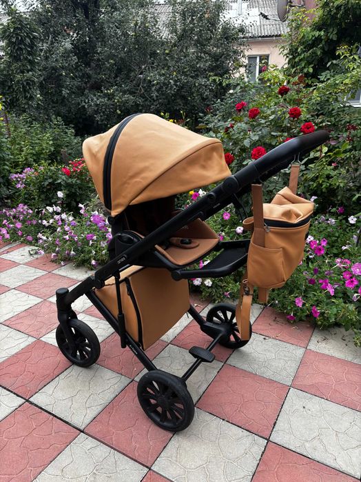 Коляска 2 в 1 Anex e/type Caramel + автокрісло Maxi-Cosi Citi