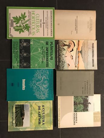 8 Livros de Agricultura e Ciencias