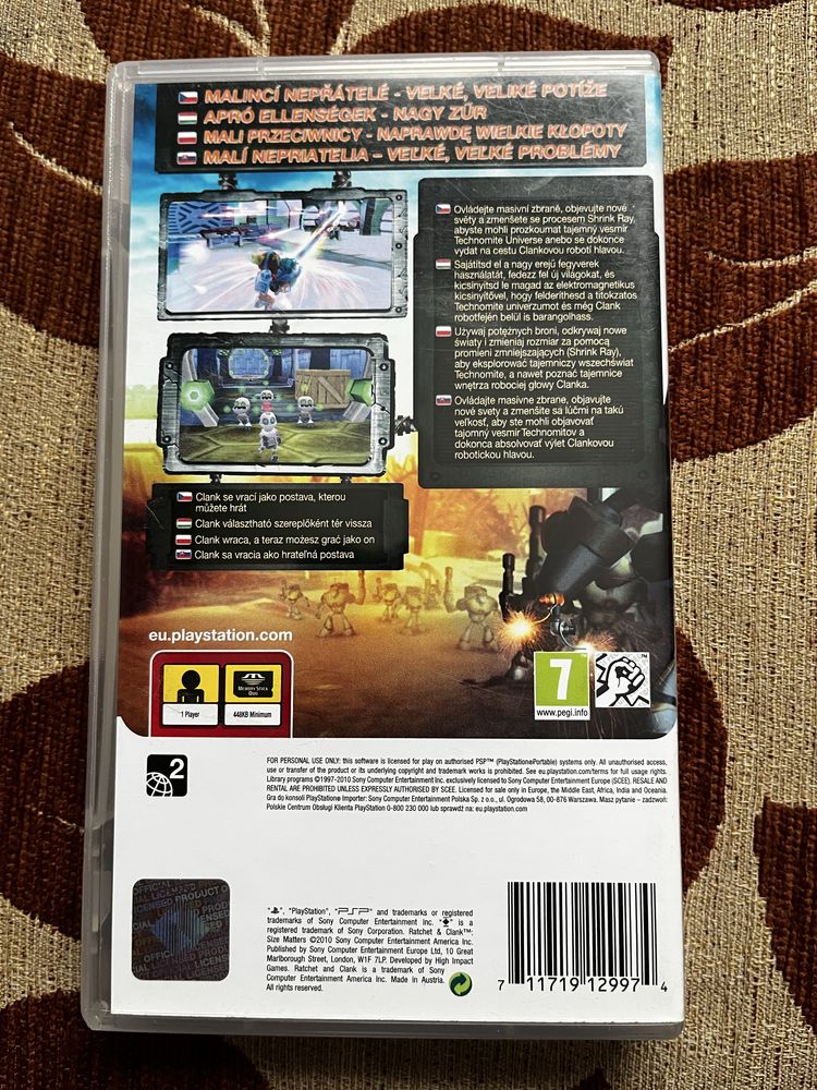 Ratchet & Clank size matters PSP