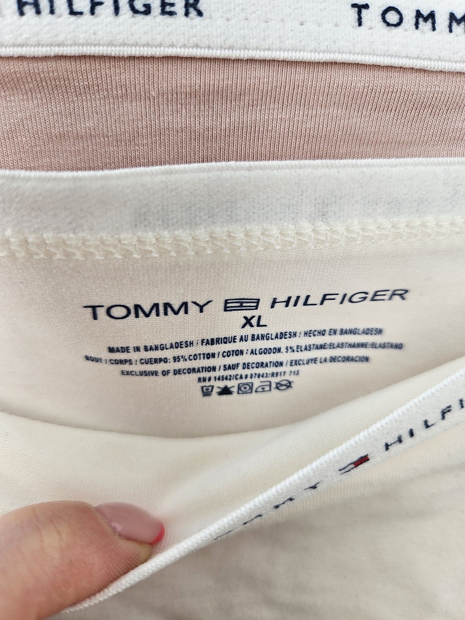 Komplet majtek figi 5 par XL 42 Tommy Hilfiger bawełna okazja