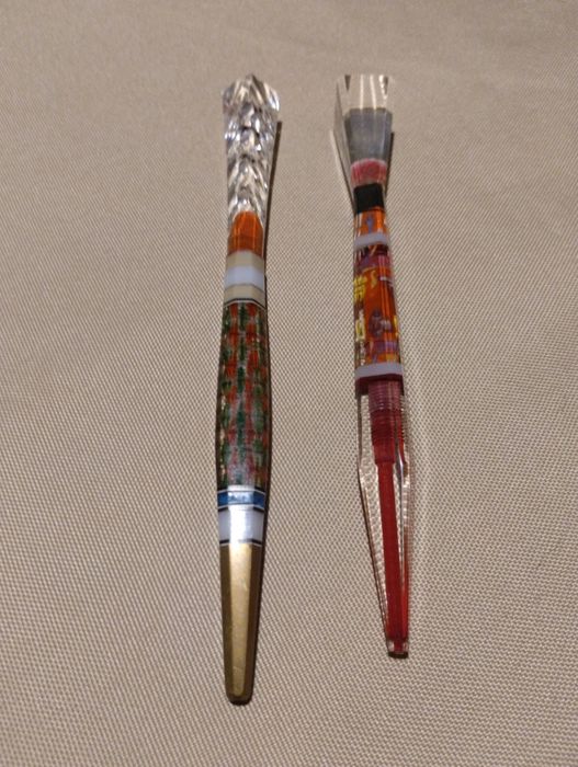 Шариковые ручки оргстекло ИТК.