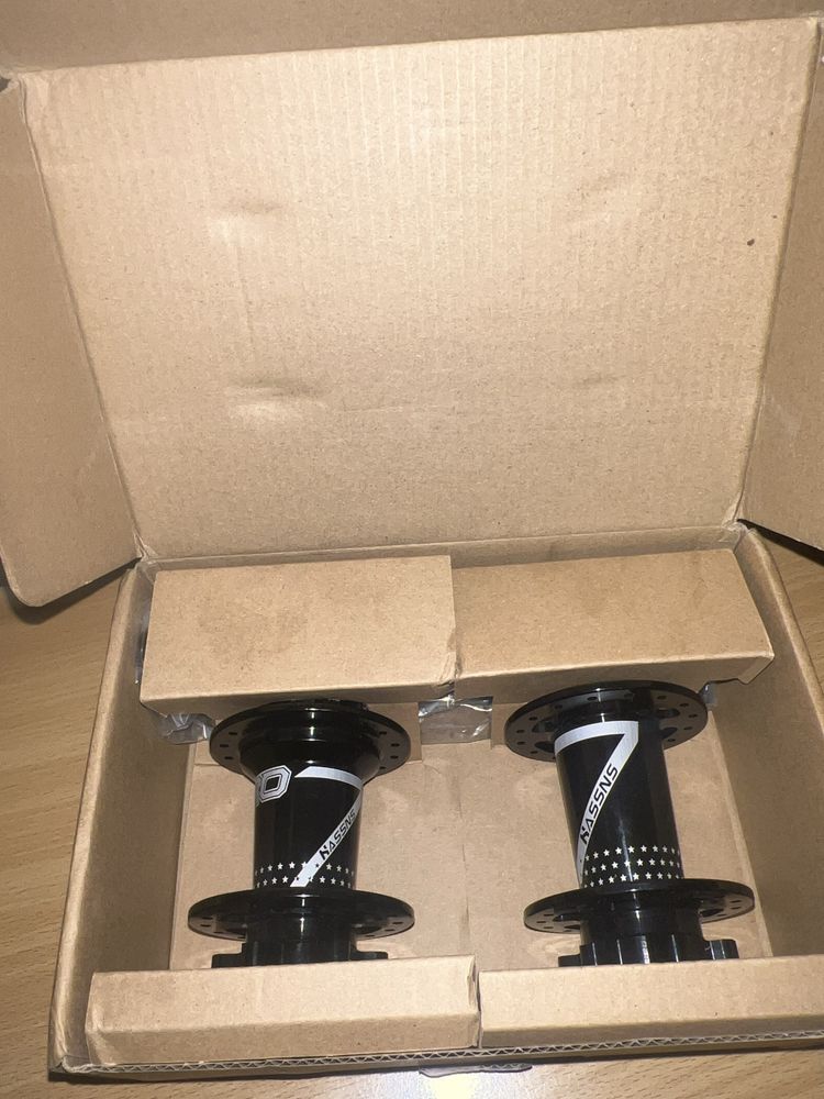 HASSNS PRO7 Cubo de bicicleta barulhento, 32 furos