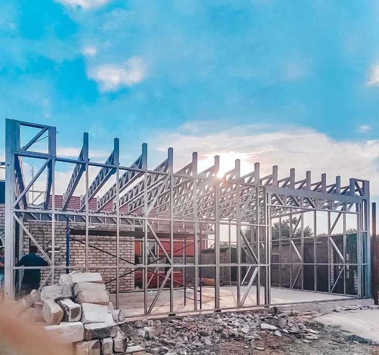 ЛСТК Каркас гаража, складу, добудови, бесідки та ін...