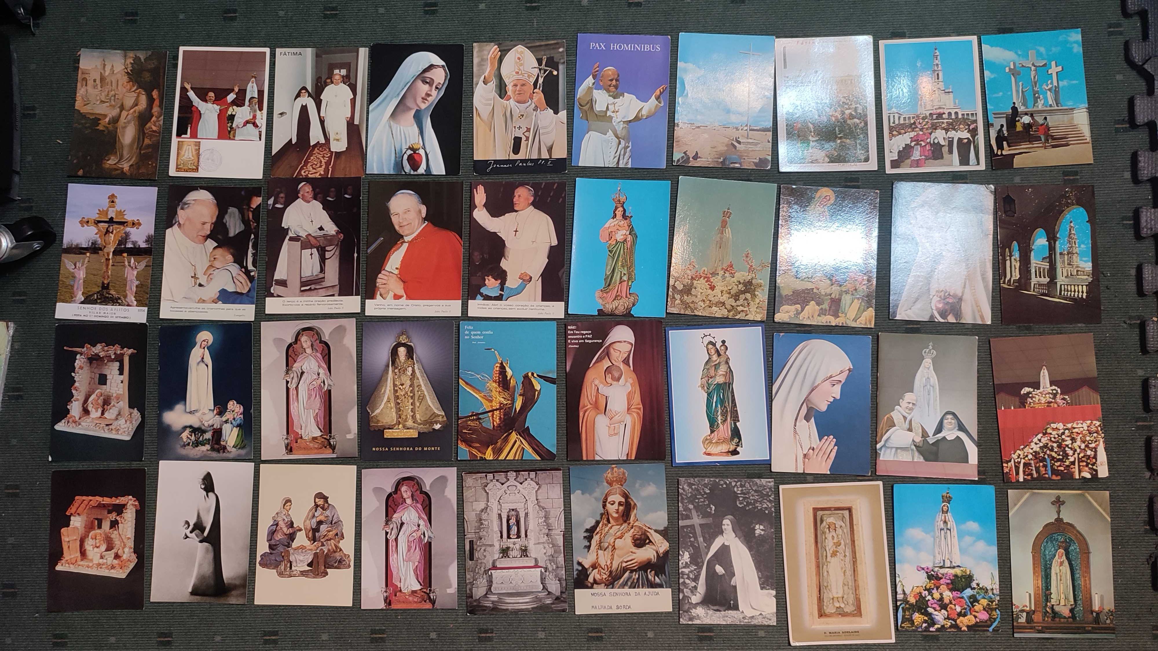 Lote 127 postais Religiosos - Não Circulados