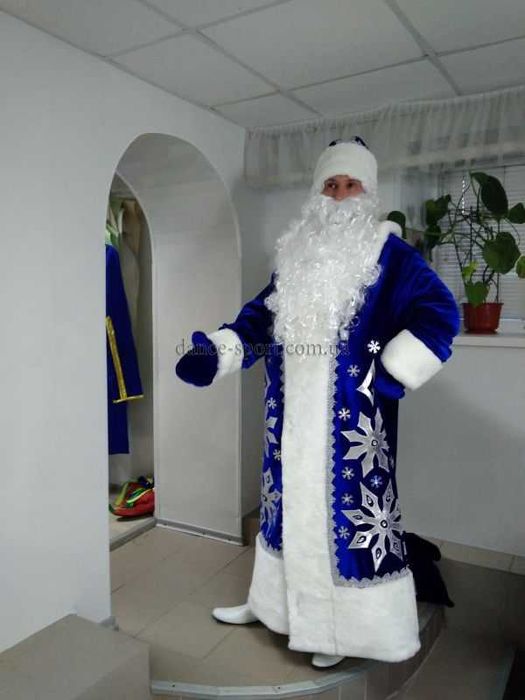 Костюм Діда Мороза зі стразами