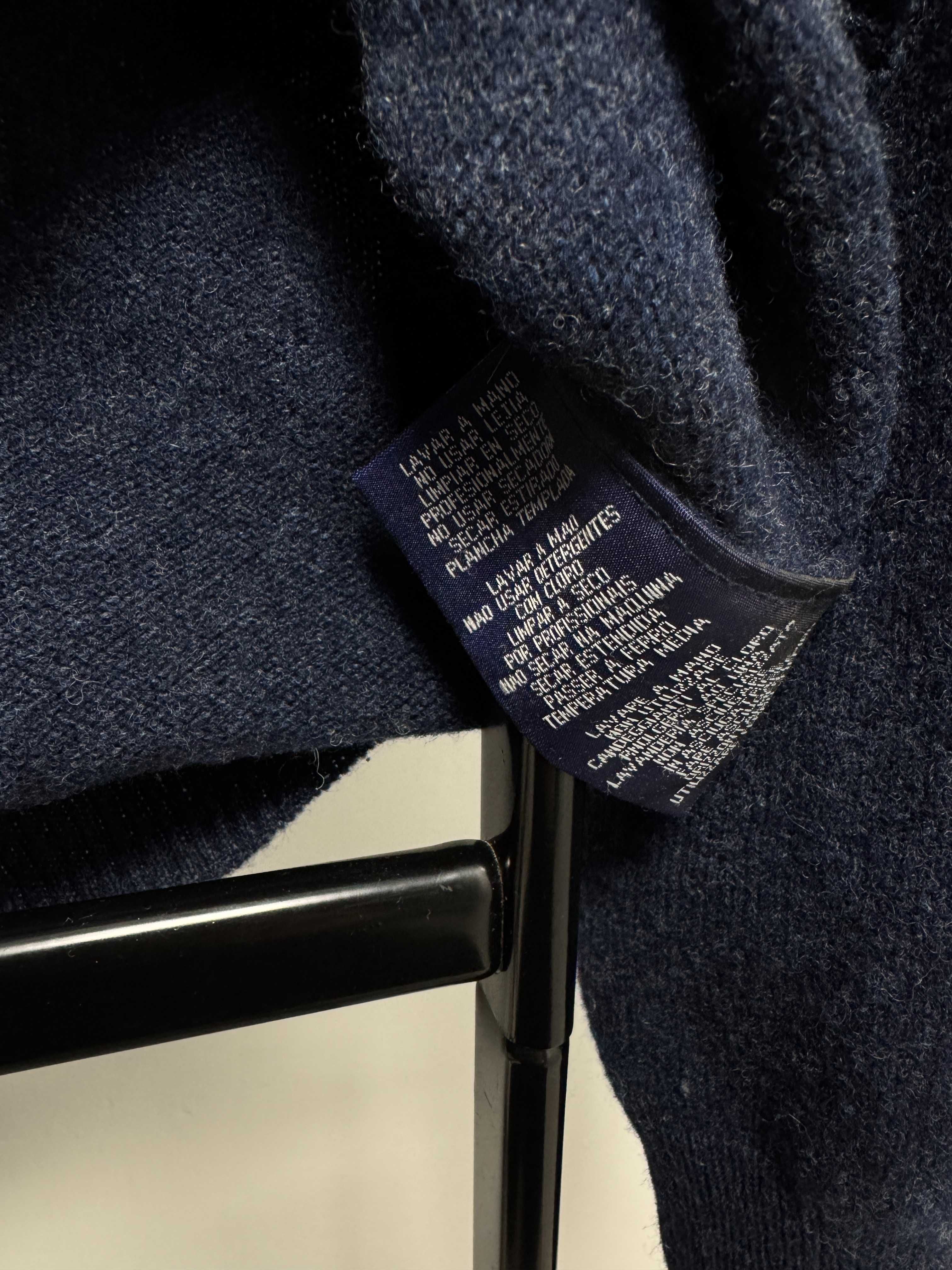 Sweter męski Gant sweterek z wełny jagnięcej