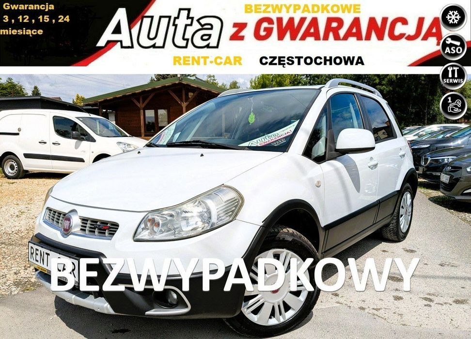 Fiat Sedici 2.0*Bezwypadkowy 4x4 Blokada Mostu Serwis Klimatyzacja*