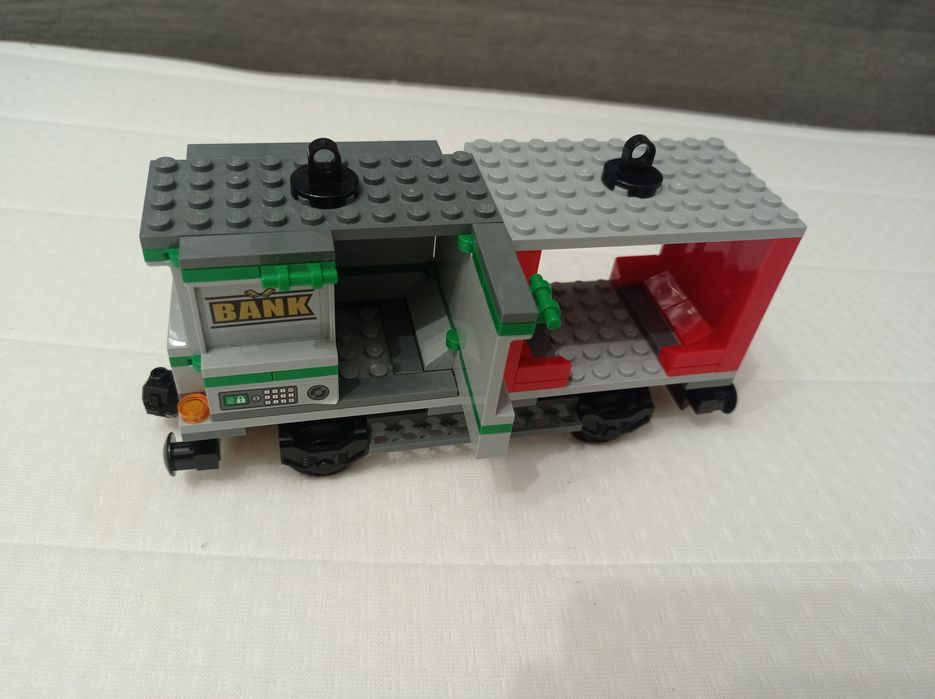 LEGO 60198 City - Pociąg towarowy wagon kontener