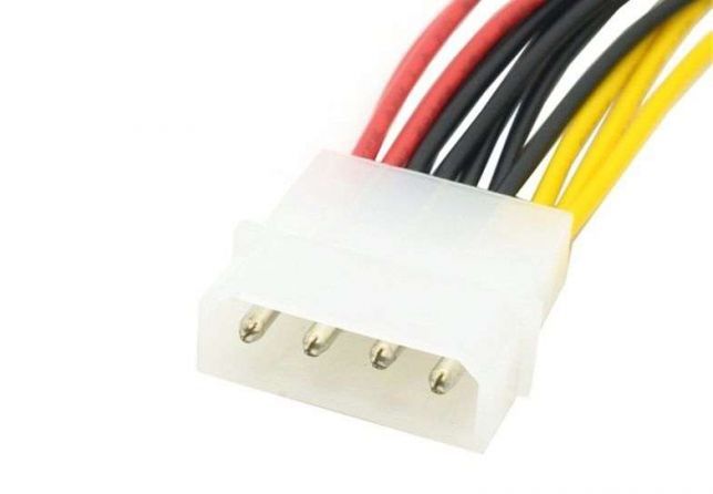 Переходник сплиттер MOLEX(4 pin) ->3!! MOLEX кабель питания молекс