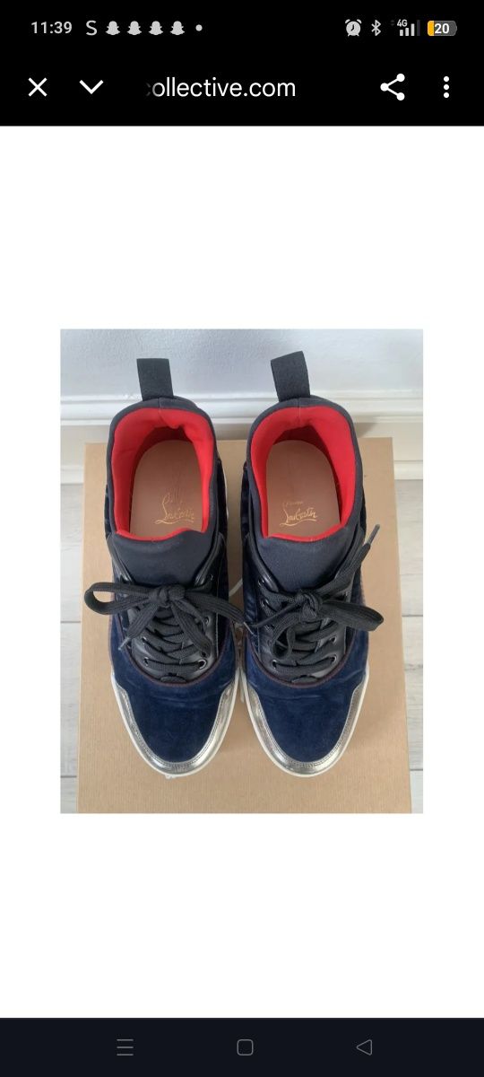 Sapatilhas Christian Louboutin