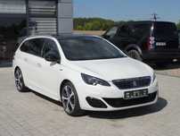 Peugeot 308 1.6 Benz. 205KM GT Panorama Dach Serwis Ledy Super Stan Opłacony