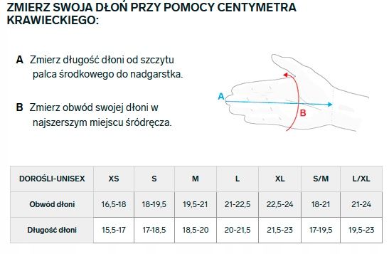 4f Rękawiczki Dzianinowe Dotyk / rozm S