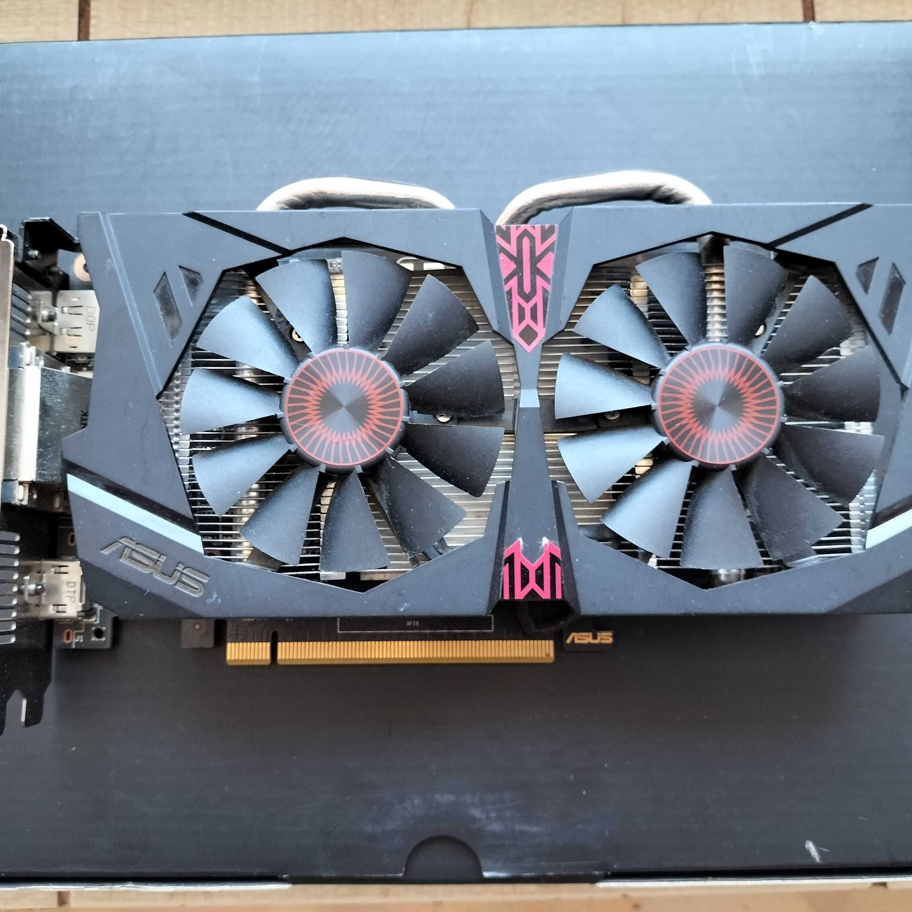 Видеокарта GTX 950 nvidia Asus strix ddr5 ПОЛУРАБОЧАЯ