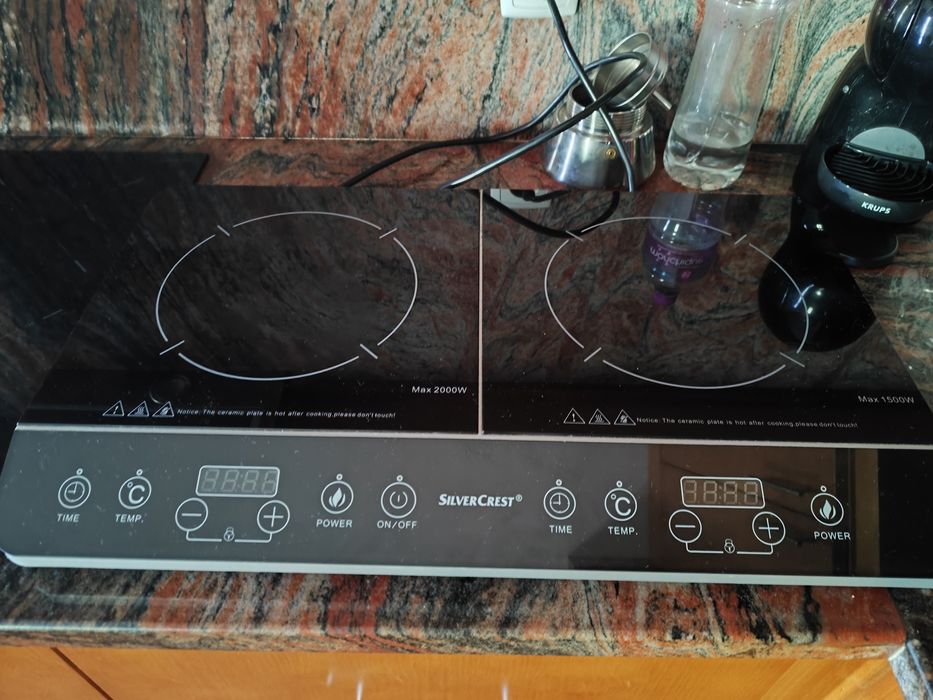 Placa de indução silver crest