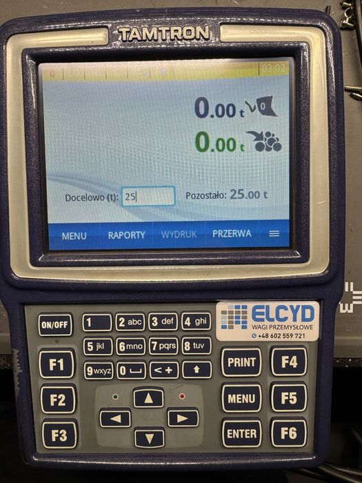 Waga do ładowarki  PKV Tamtron, Pfreundt, Loadtronic, Geniuscale