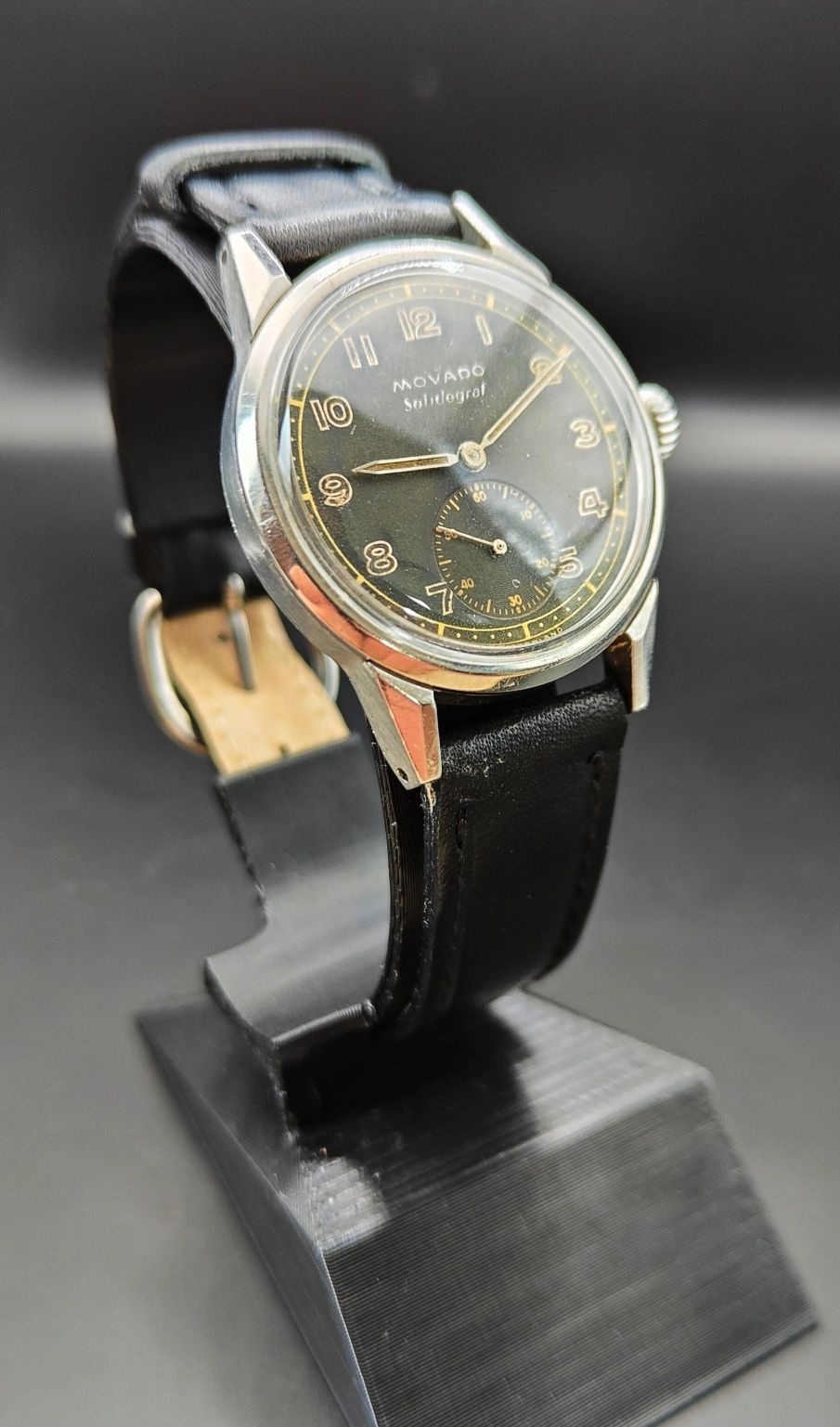 Zegarek męski Movado Solidograf Vintage