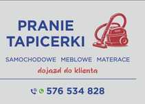 Profesjonalne Pranie Czyszczenie Tapicerki Meblowej Samochodowej