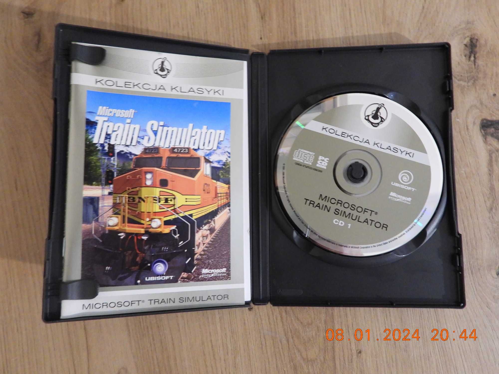Microsoft Train Simulator. Wersja pudełkowa, Kolekcja klasyki PL - PC