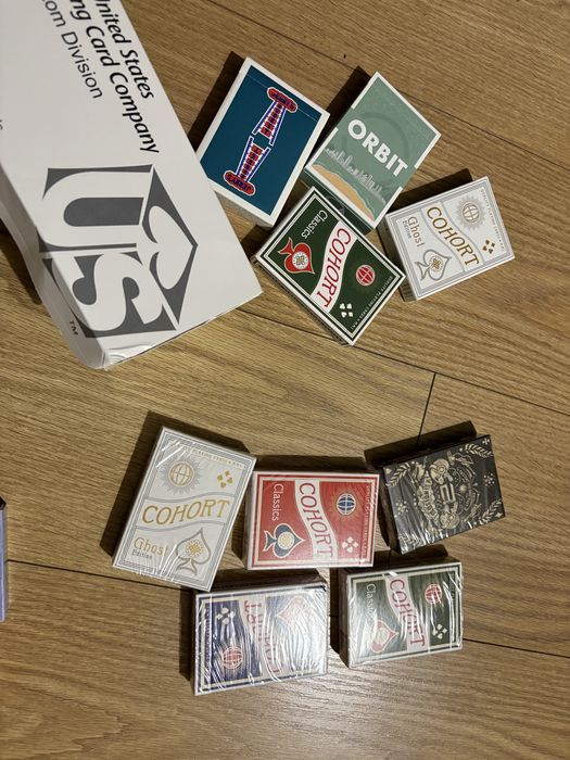 Coleção Baralhos Cartas - Orbit, Jerry's, Ellusionist, Cohort