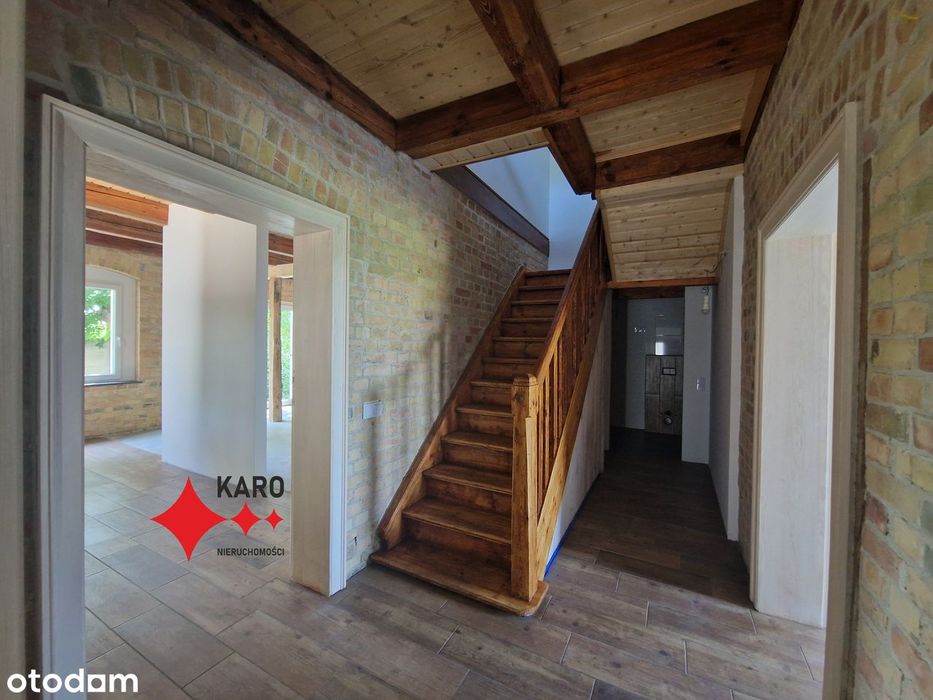 Wyremontowany dom, niezwykłe wnętrze, wysoka jakość materiałów